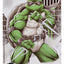 Teenage Mutant Ninja Turtles Page Punchers Action Figure (Black White & Green) (Red Platinum Edition) 13 cm