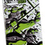 Teenage Mutant Ninja Turtles Page Punchers Action Figure Michelangelo (Black White & Green) (Red Platinum Edition) 13 cm