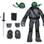 Teenage Mutant Ninja Turtles Page Punchers Action Figure Leonardo (Black White & Green) (Red Platinum Edition) 13 cm