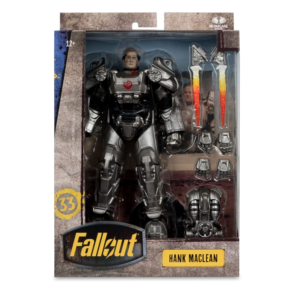 Fallout Action Figure Hank MacLean 19 cm