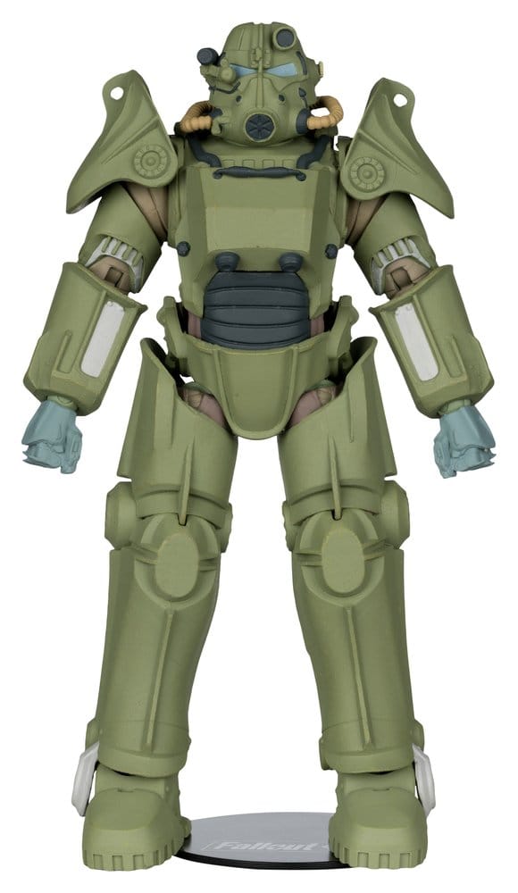 Fallout 76 Gaming Edition Action Figure T-45 Military Armor (Red Platinum Edition) 20 cm - Damaged packaging
