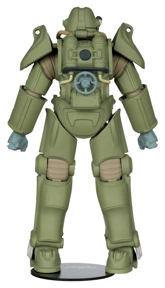 Fallout 76 Gaming Edition Action Figure T-45 Military Armor (Red Platinum Edition) 20 cm - Damaged packaging