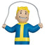 Fallout Mini Figure Vault Boy: Endurance 13 cm