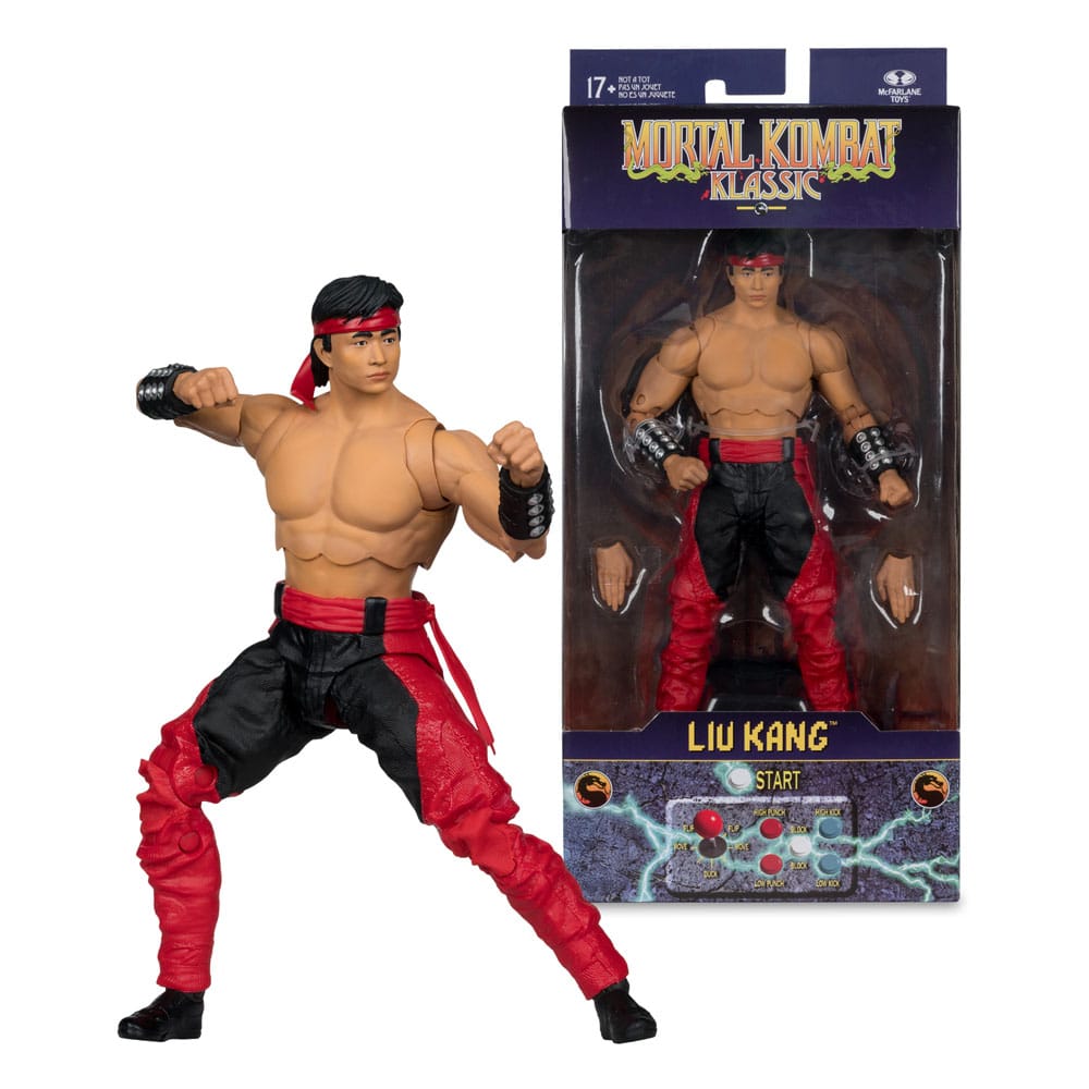 Mortal Kombat Klassics Action Figure Liu Kang 18 cm
