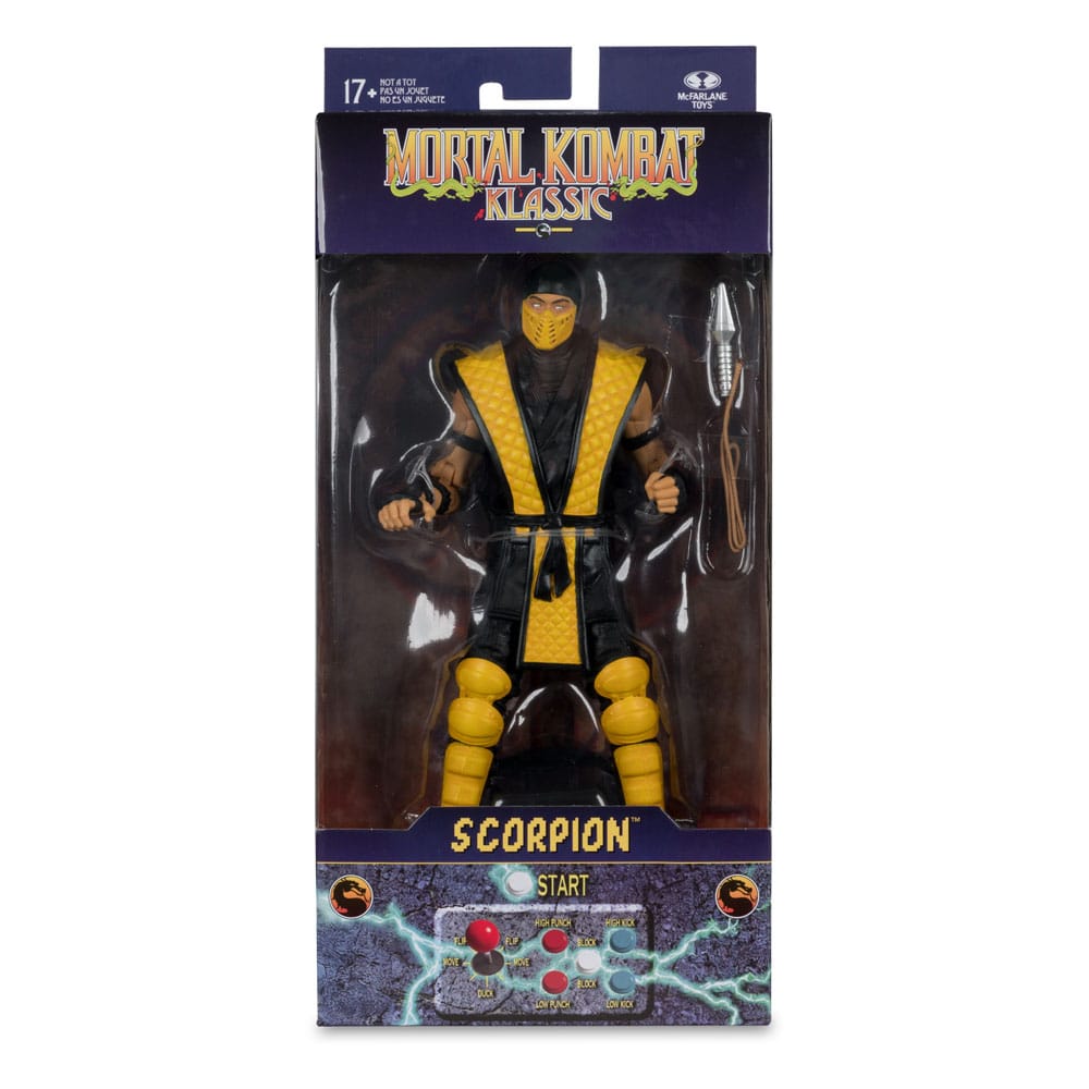 Mortal Kombat Klassics Scorpion 18 cm Action Figure