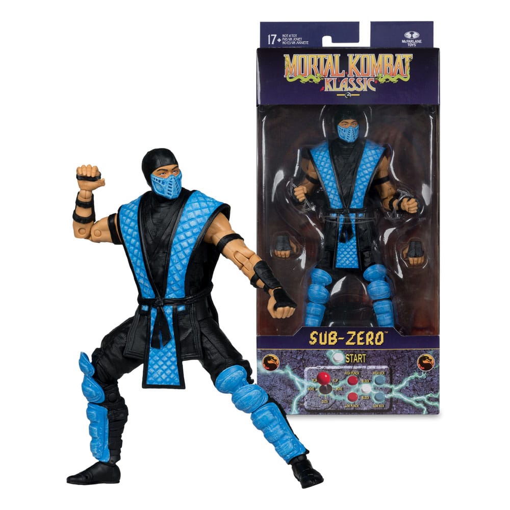 Mortal Kombat Klassics Sub-Zero 18 cm Action Figure