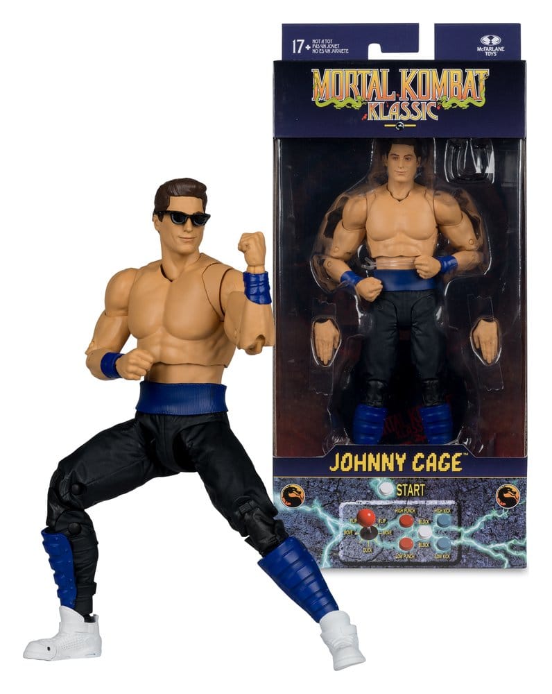 Mortal Kombat Klassics Action Figure Johnny Cage 19 cm