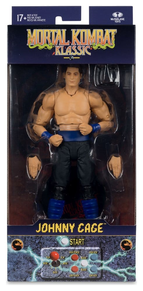 Mortal Kombat Klassics Action Figure Johnny Cage 19 cm