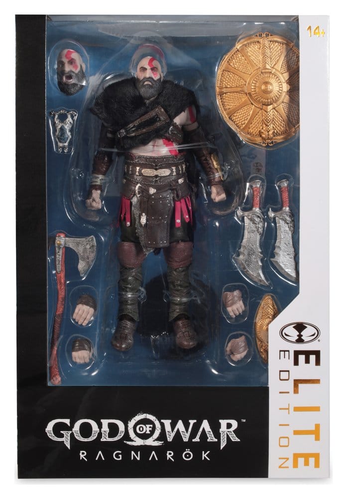 God of War Ragnarok McFarlane Elite Edition Deluxe Action Figure Kratos #18 18 cm