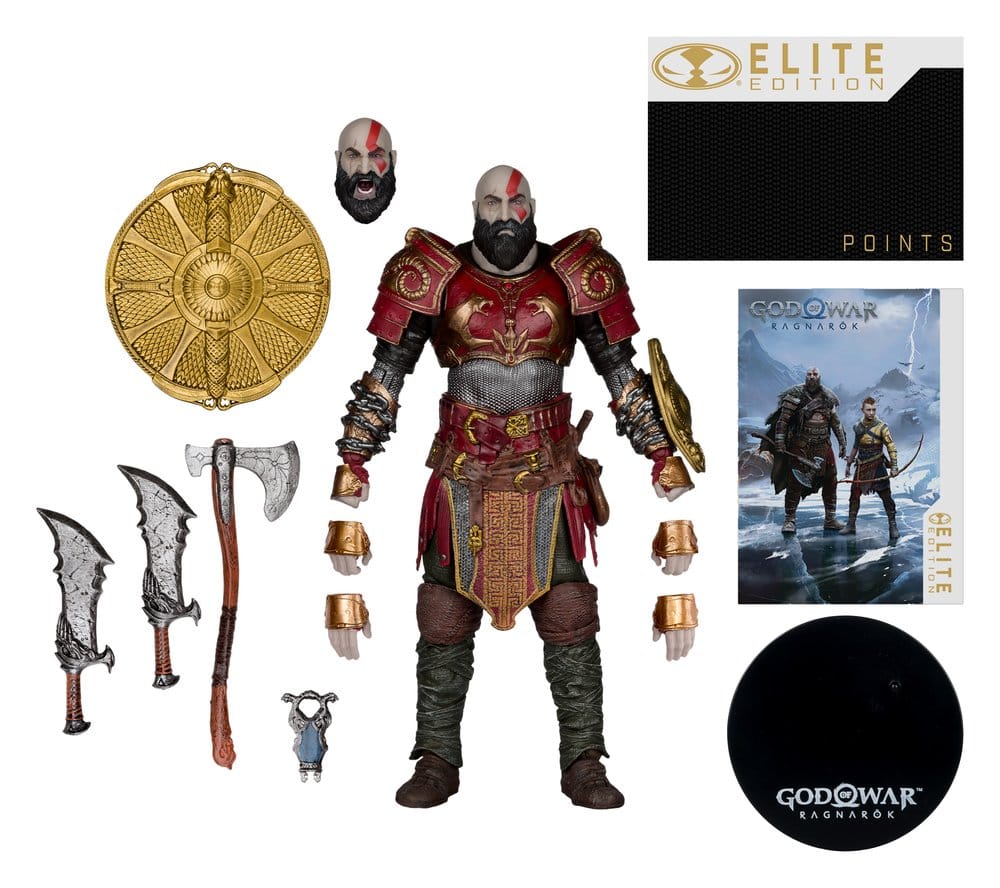 God of War McFarlane Elite Edition Action Figure Kratos 18 cm - Damaged packaging