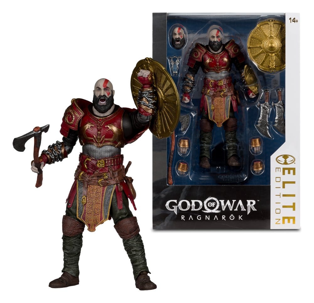 God of War McFarlane Elite Edition Action Figure Kratos 18 cm - Damaged packaging