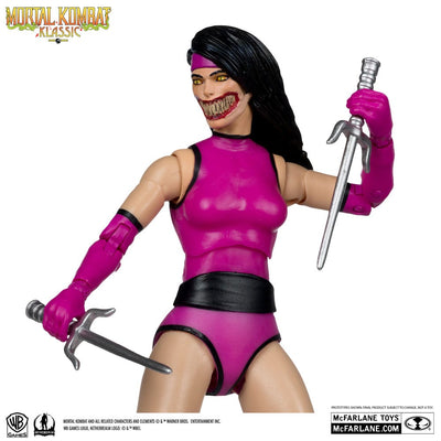 Mortal Kombat Action Figure 2-Pack Sub-Zero vs. Mileena (Klassiks) 18 cm