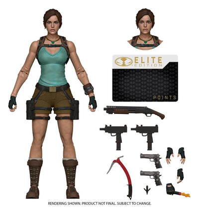 Tomb Raider: Legacy of Atlantis McFarlane Elite Edition Deluxe Action Figure Lara Croft (Tomb Raider: Legacy of Atlantis) #25 18 cm