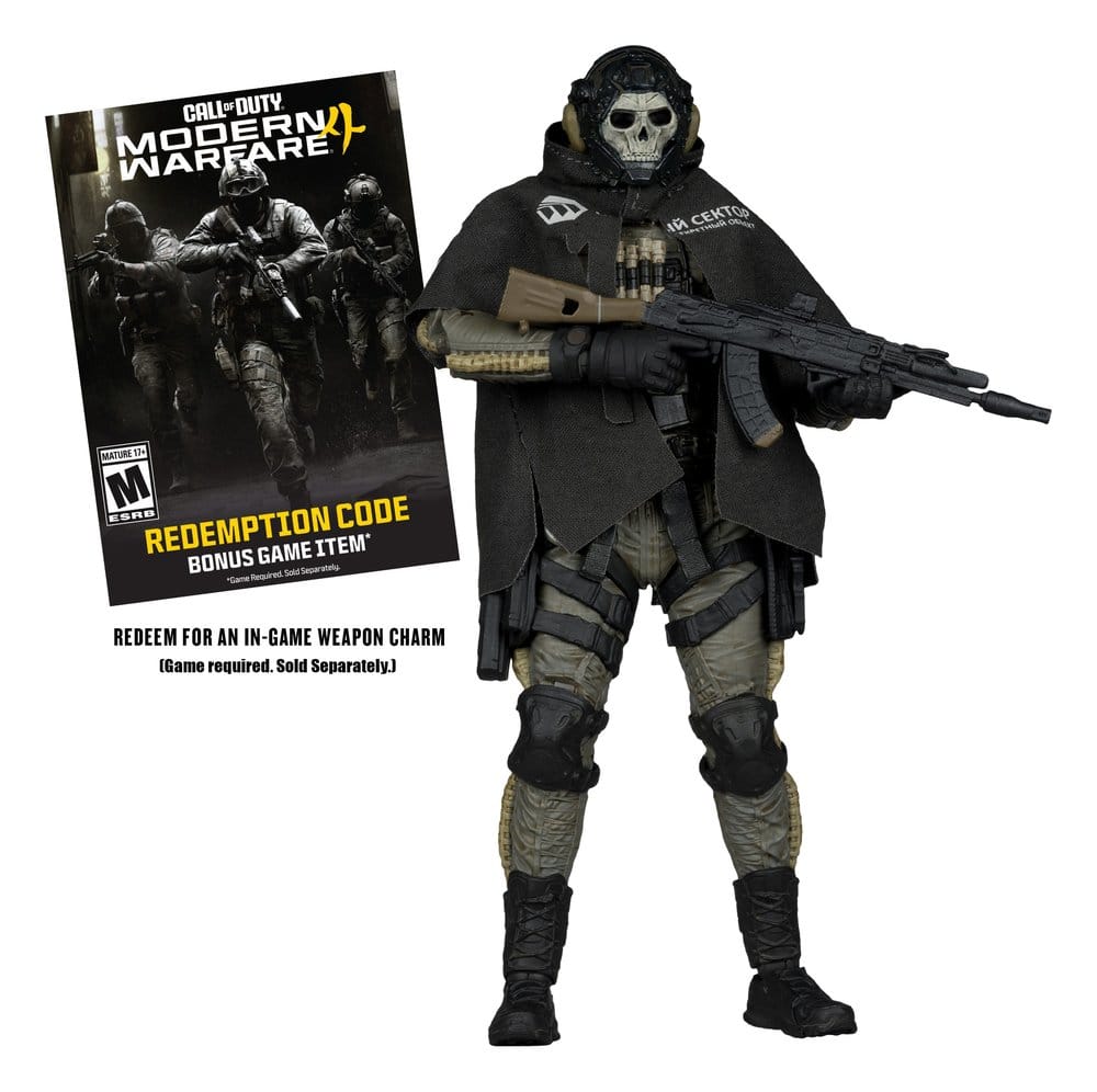 Call of Duty McFarlane Elite Edition Deluxe Action Figure Ghost (Call of Duty: Modern Warfare 4) #19 18 cm