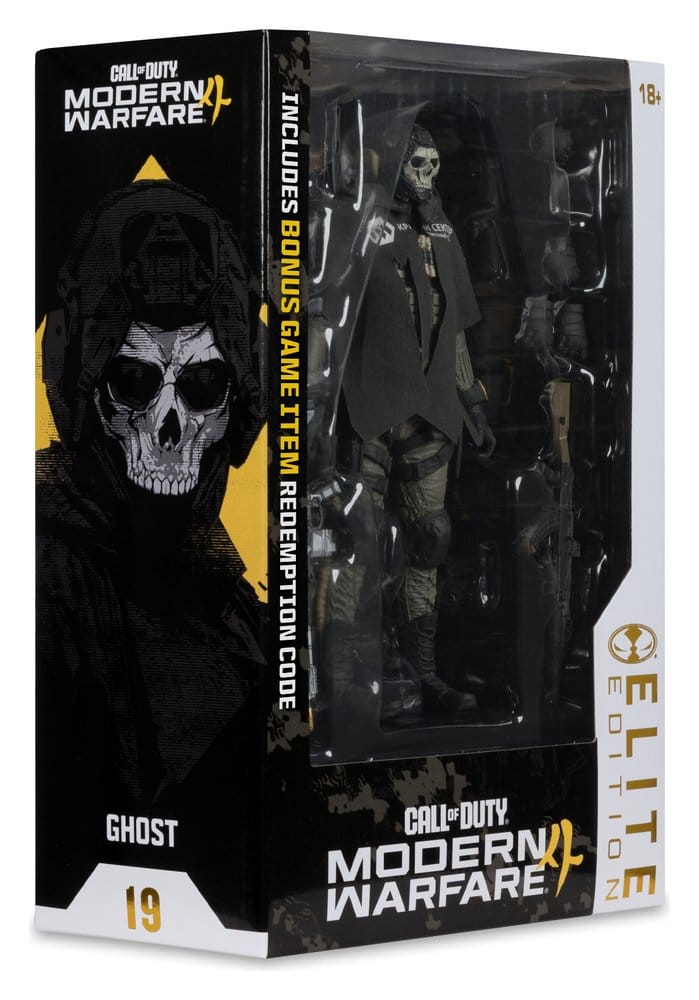 Call of Duty McFarlane Elite Edition Deluxe Action Figure Ghost (Call of Duty: Modern Warfare 4) #19 18 cm