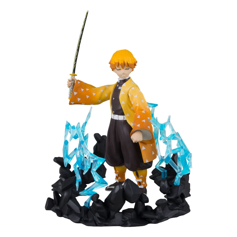 Demon Slayer: Kimetsu no Yaiba Action Figure Zenitsu Thunder Breathing Deluxe 13 cm