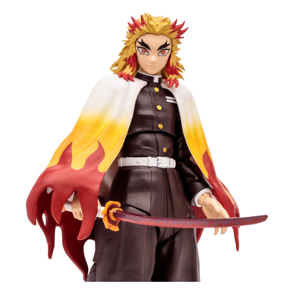 Demon Slayer: Kimetsu no Yaiba Action Figure Kyojuro Rengoku 18 cm