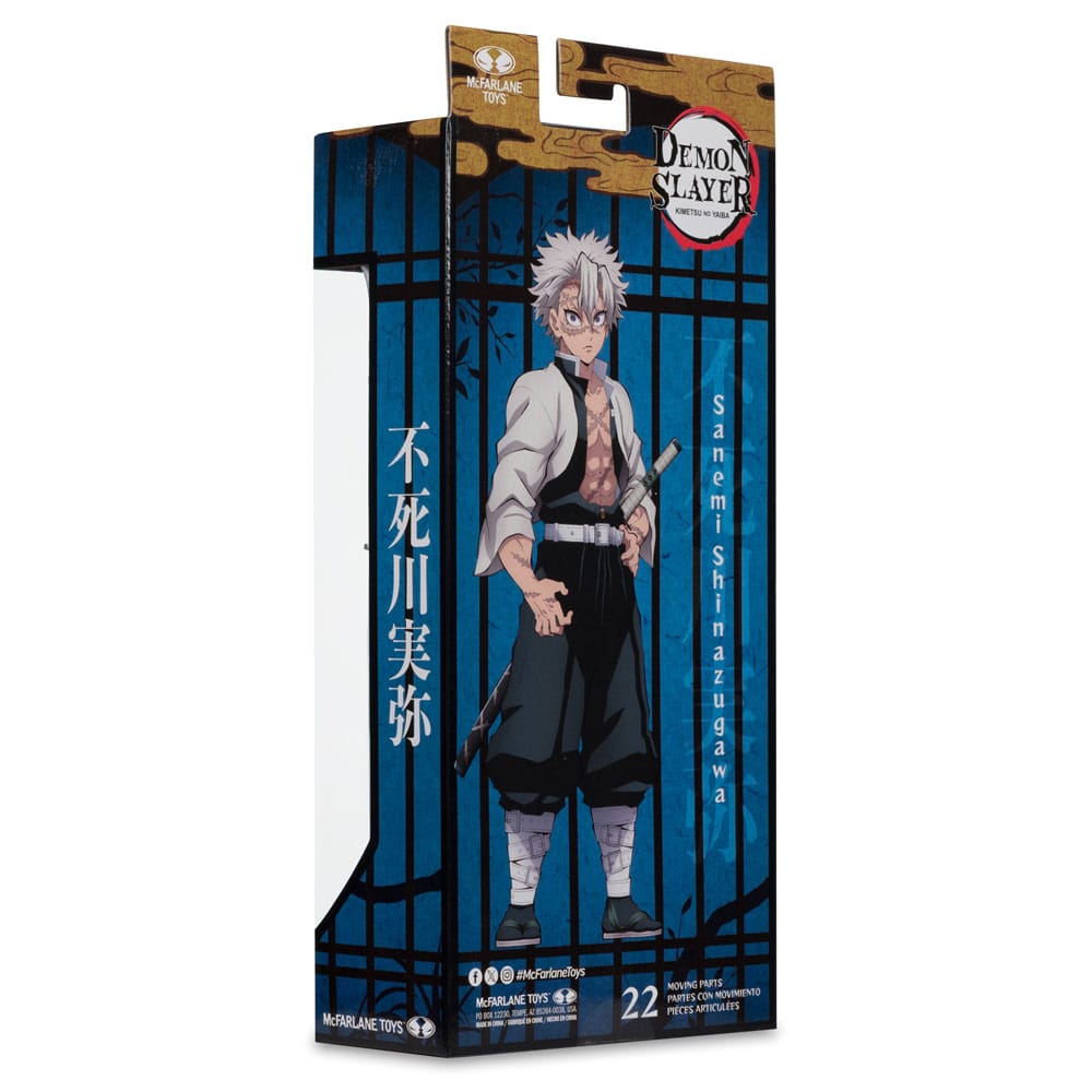 Demon Slayer: Kimetsu no Yaiba Action Figure Sanemi Shinazugawa 17 cm
