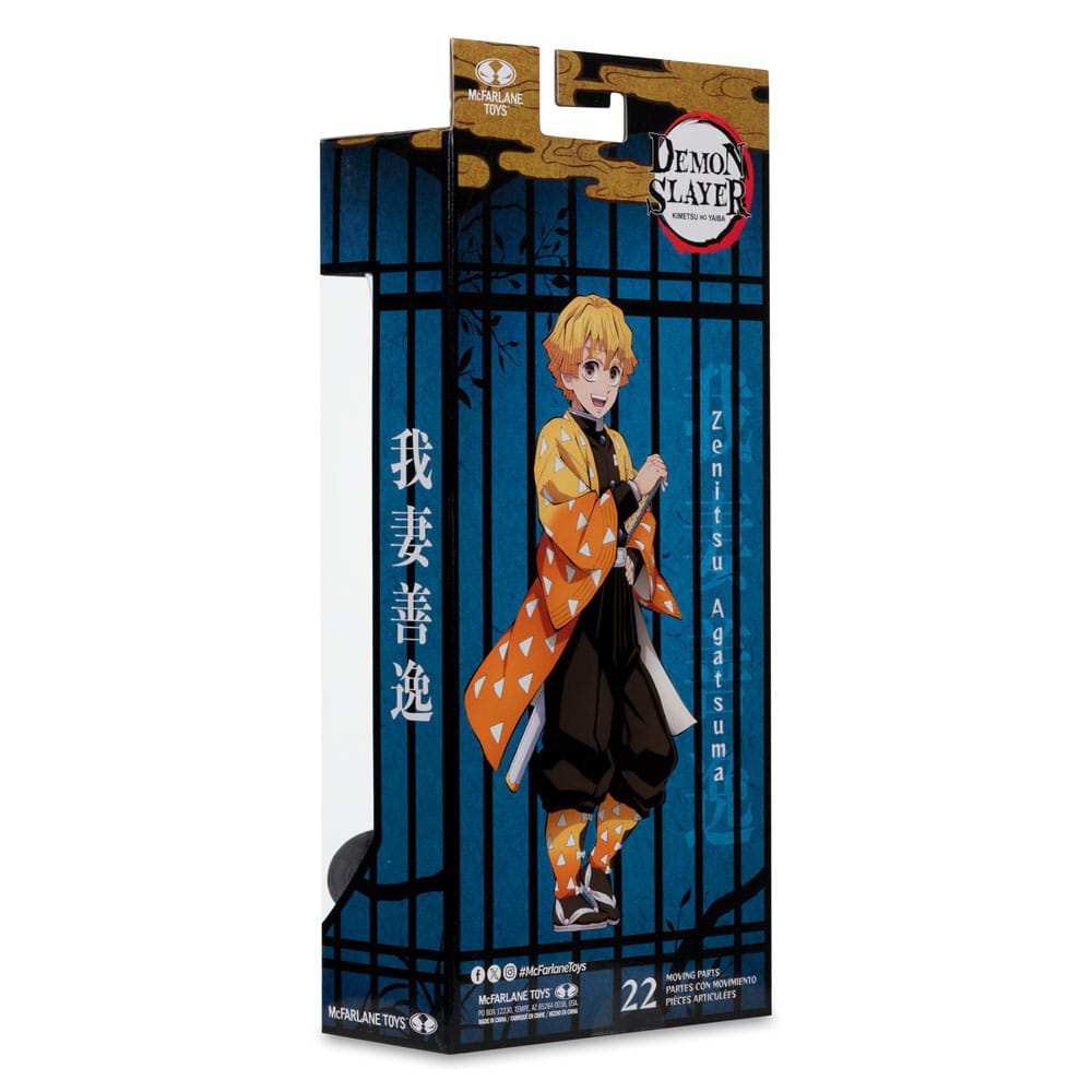 Demon Slayer: Kimetsu no Yaiba Action Figure Zenitsu Agatsuma Plantinum Edition 15 cm