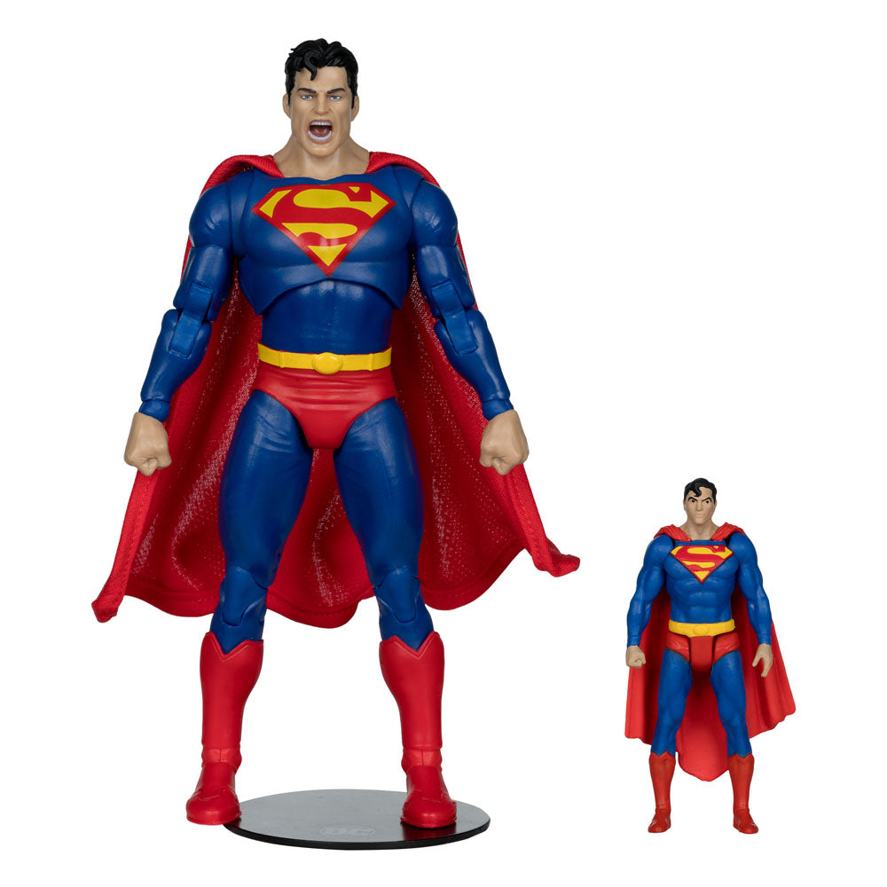 DC Justice League Monsterverse DC Multiverse Action Figures 2-Pack Superman Vs. Godzilla 30 cm - Damaged packaging