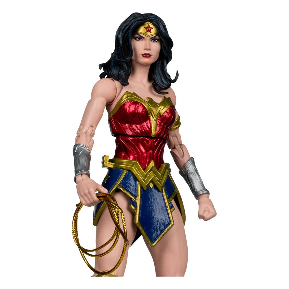 DC Justice League Monsterverse DC Multiverse Action Figures 2-Pack Wonder Woman Vs. Atomic Blast Godzilla 18 cm  - Damaged packaging