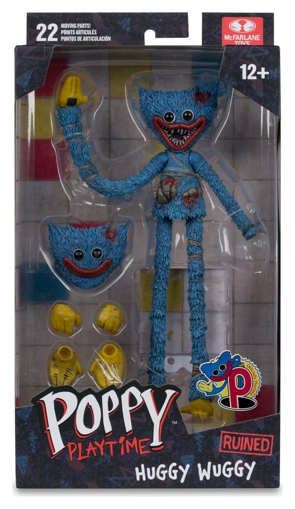 Poppy Playtime Action Figure Huggy Wuggy Ruined 19 cm