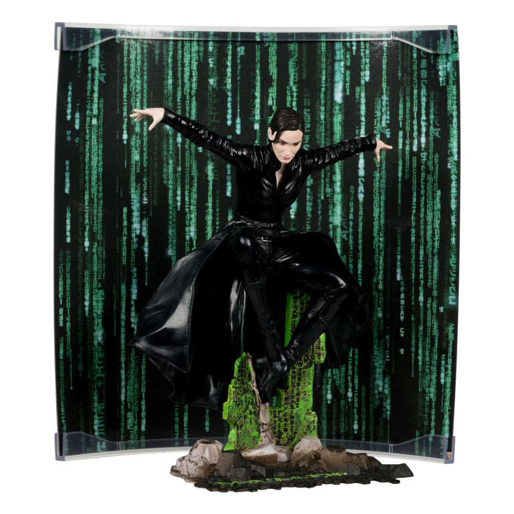 Matrix Movie Maniacs Action Figure Trinity 15 cm - Damaged packaging