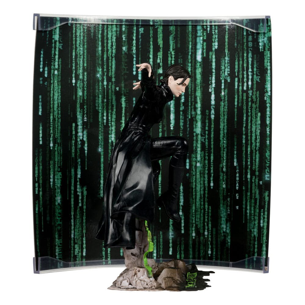 Matrix Movie Maniacs Action Figure Trinity 15 cm - Damaged packaging