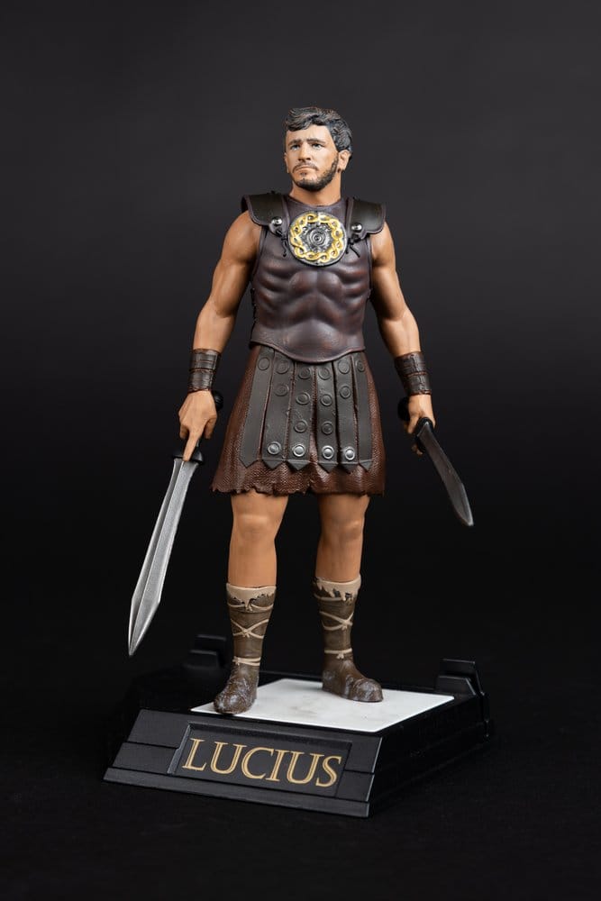 Gladiator II Movie Maniacs Action Figure Lucius 16 cm
