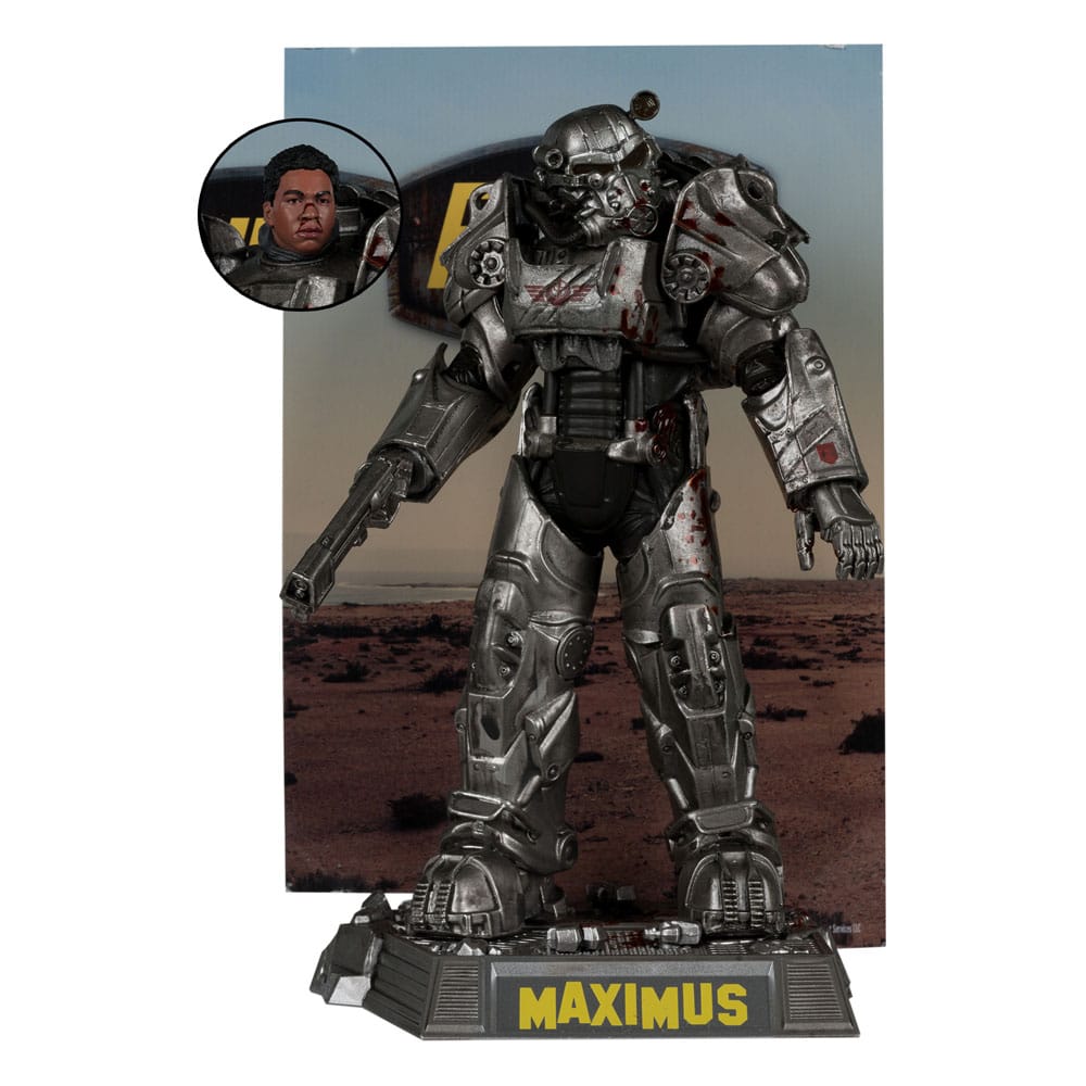 Fallout Movie Maniacs PVC Statue 4-Pack Lucy, Maximus, The Ghoul & Vault Boy 15 cm