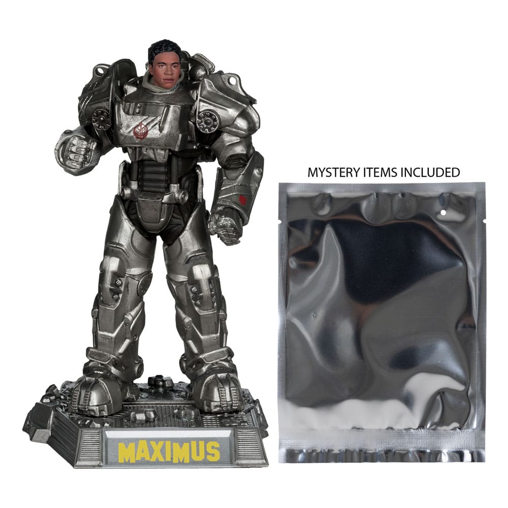 Fallout Movie Maniacs Action Figure Maximus (Season 2) 17 cm - Damaged packaging
