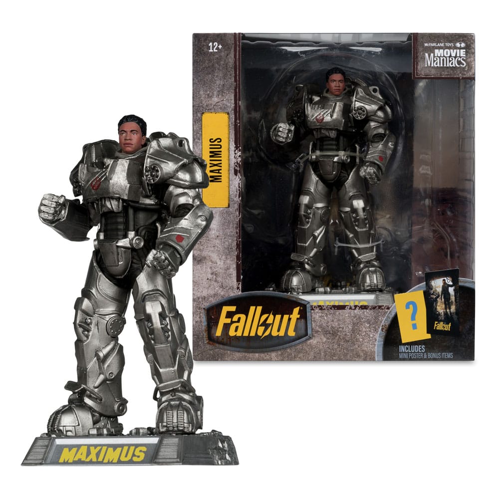 Fallout Movie Maniacs Action Figure Maximus (Season 2) 17 cm - Damaged packaging