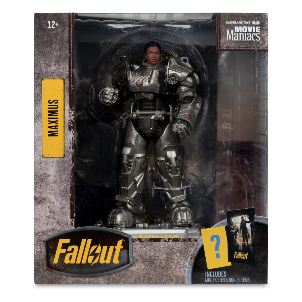 Fallout Movie Maniacs Action Figure Maximus (Season 2) 17 cm - Damaged packaging