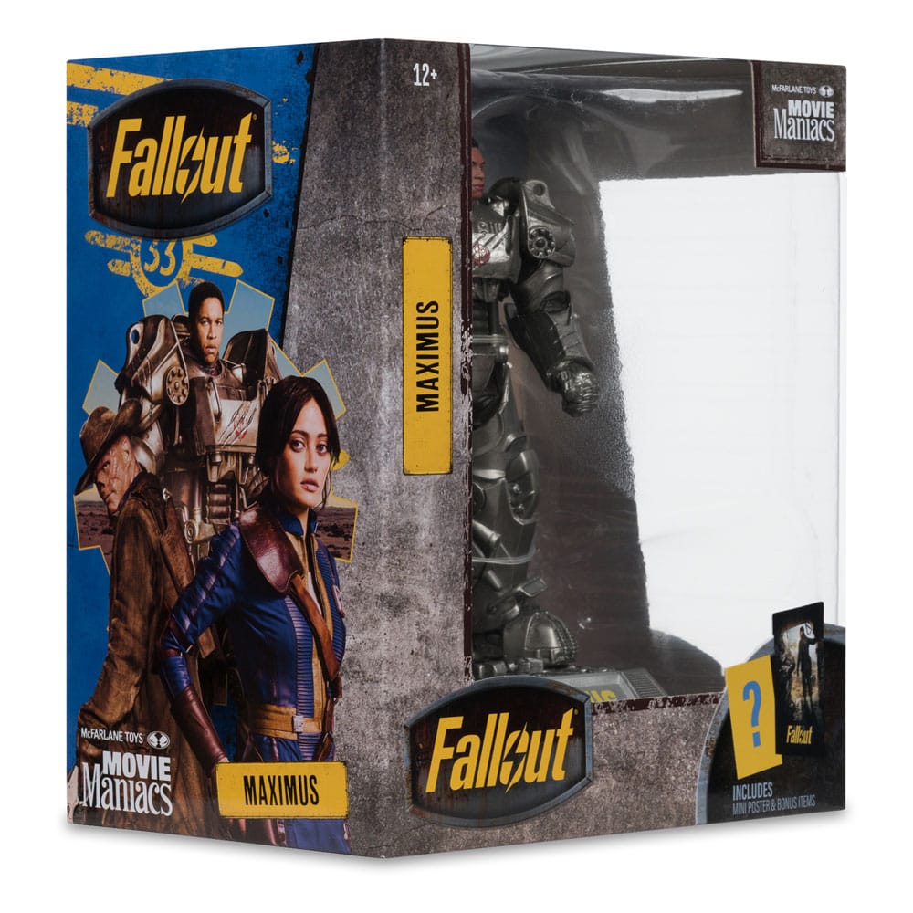 Fallout Movie Maniacs Action Figure Maximus (Season 2) 17 cm - Damaged packaging