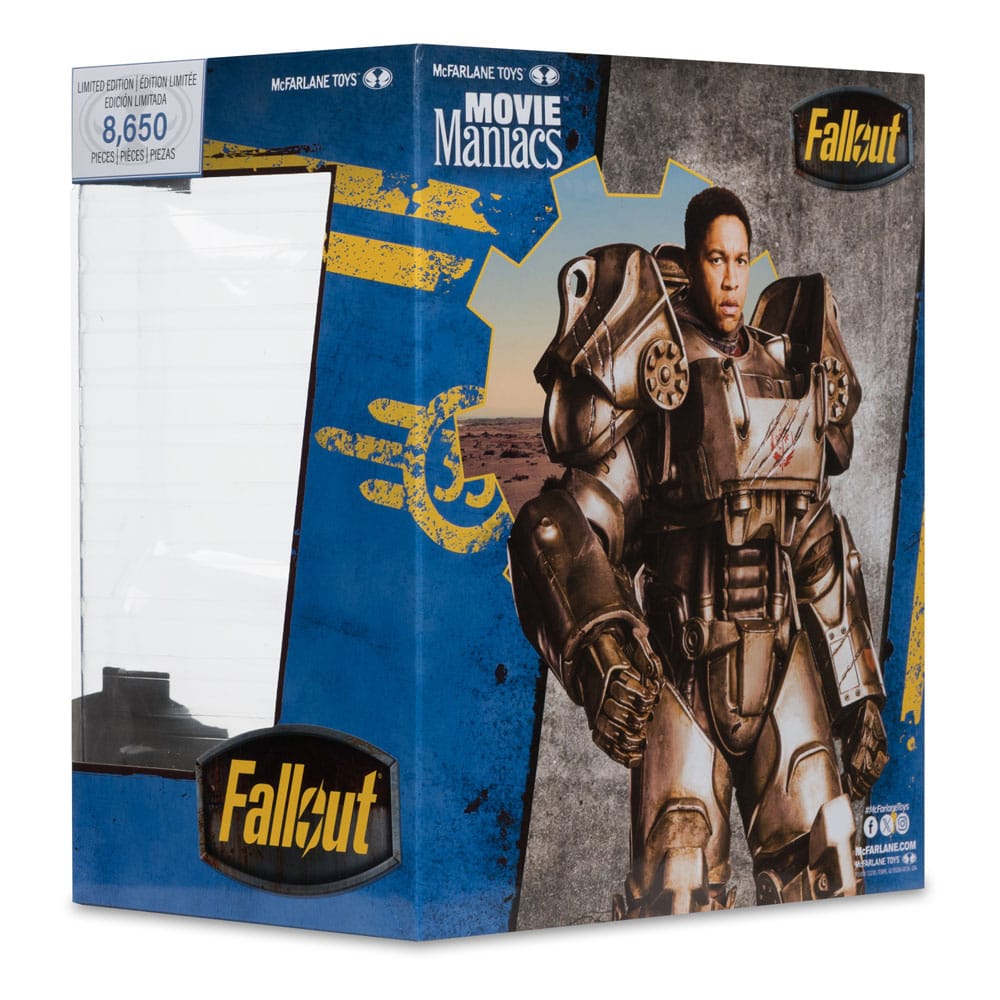 Fallout Movie Maniacs Action Figure Maximus (Season 2) 17 cm - Damaged packaging