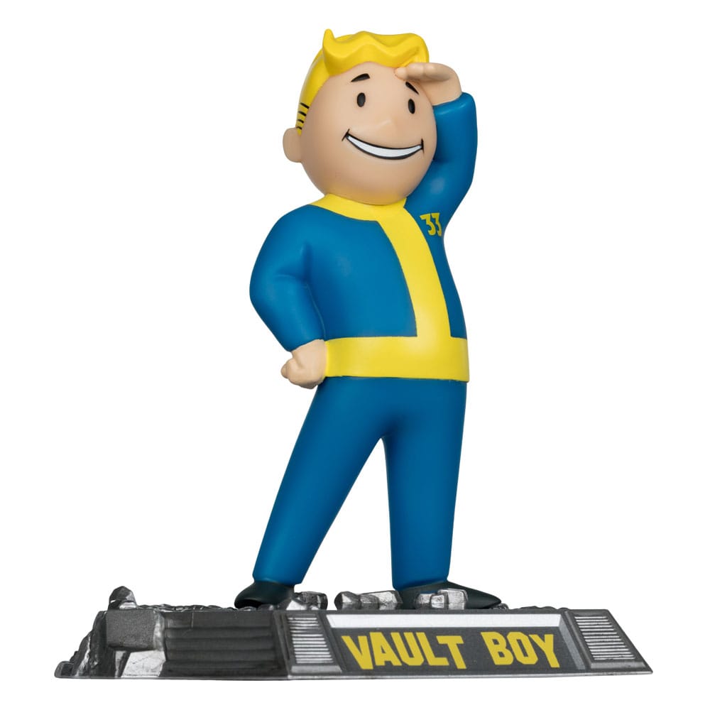 Fallout Movie Maniacs Action Figure Vault Boy Version 3 14 cm - Damaged packaging