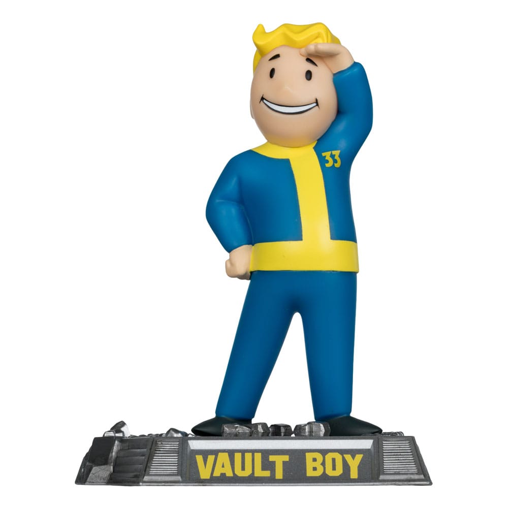Fallout Movie Maniacs Action Figure Vault Boy Version 3 14 cm - Damaged packaging