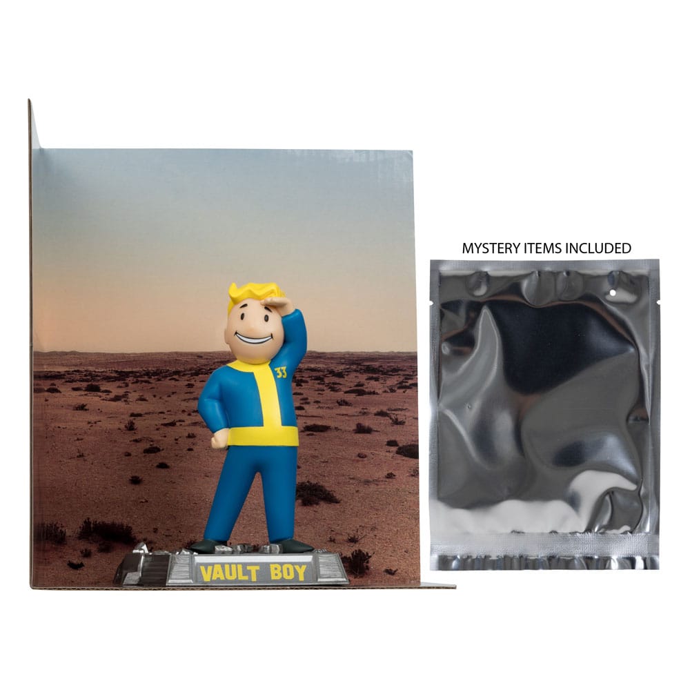 Fallout Movie Maniacs Action Figure Vault Boy Version 3 14 cm - Damaged packaging