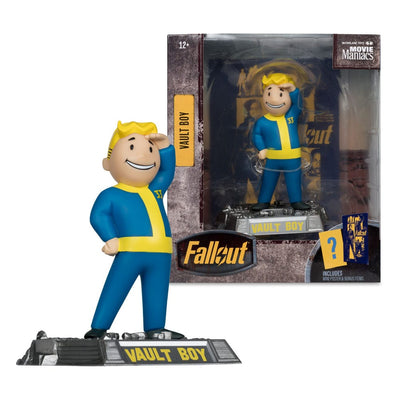 Fallout Movie Maniacs Action Figure Vault Boy Version 3 14 cm