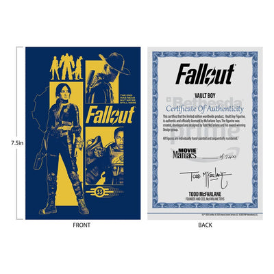 Fallout Movie Maniacs Action Figure Vault Boy Version 3 14 cm - Damaged packaging