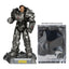Fallout Movie Maniacs Action Figure Hank Maclean (Season 2) (Red Platinum Edition) 17 cm - Damaged packaging
