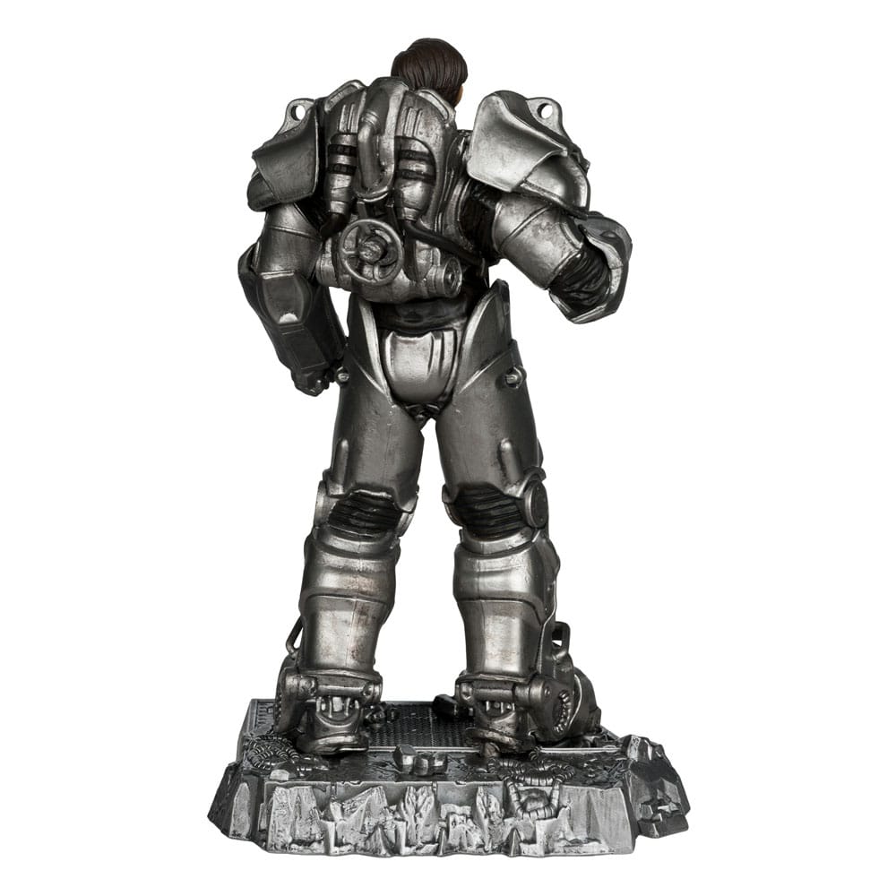 Fallout Movie Maniacs Action Figure Hank Maclean (Season 2) (Red Platinum Edition) 17 cm - Damaged packaging