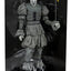 It Welcome to Derry Movie Maniacs Figure Pennywise (Black &amp; White) 16 cm