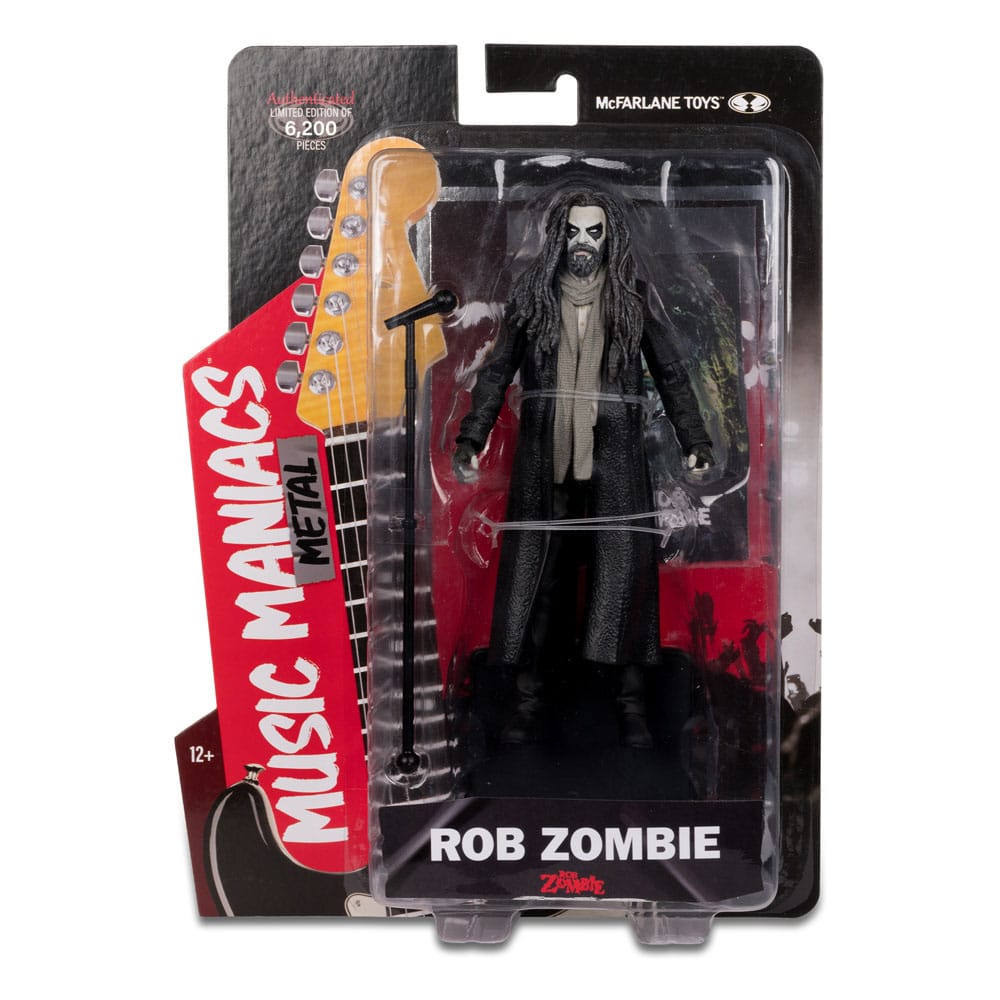 Metal Music Maniacs Action Figure Wave 2 Rob Zombie 15 cm