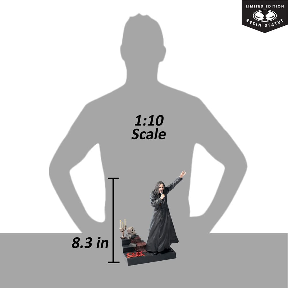 Ozzy Osbourne Music Maniacs 1/10 Statue Ozzy Osbourne 21 cm