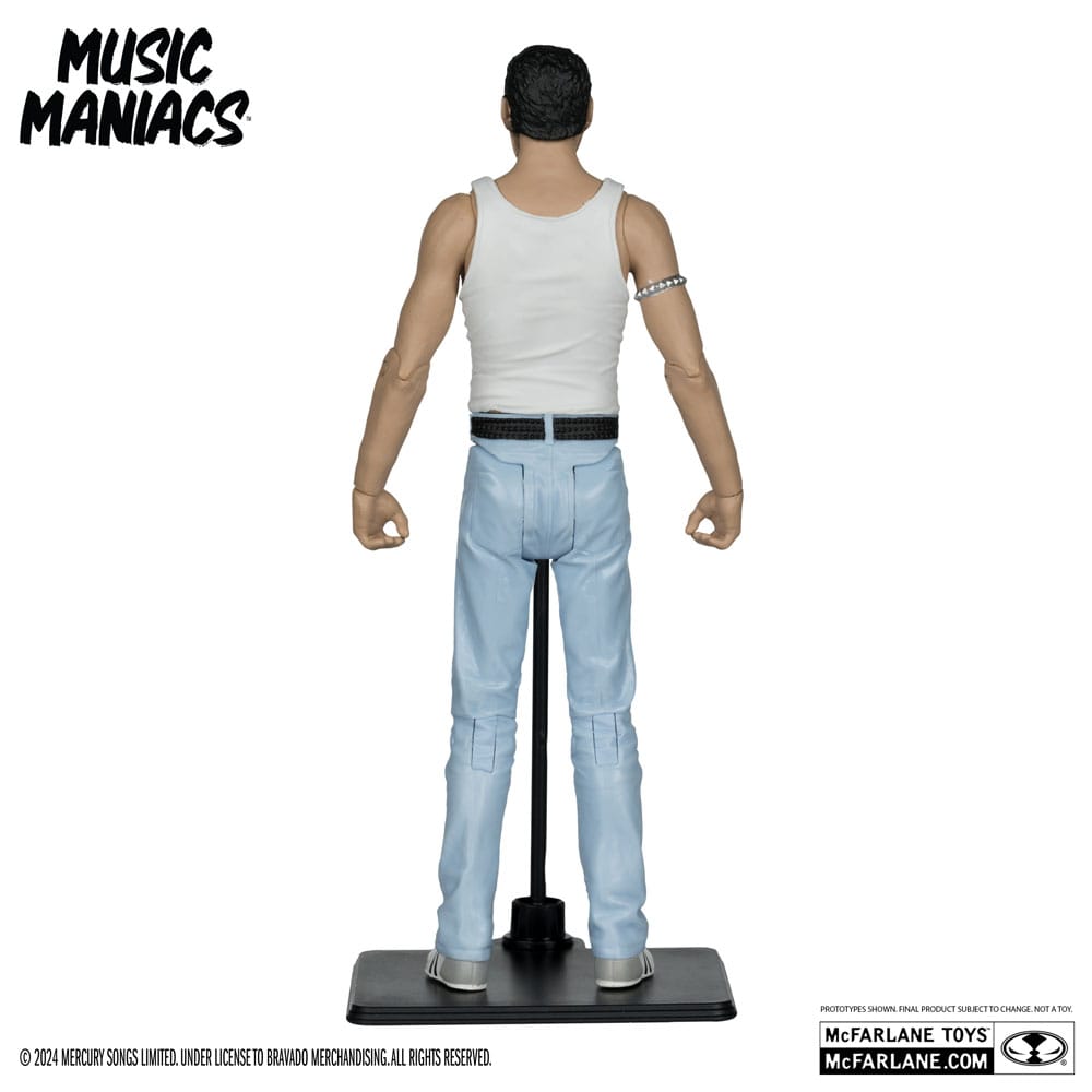 Music Maniacs Rock Action Figure Freddy Mercury 15 cm