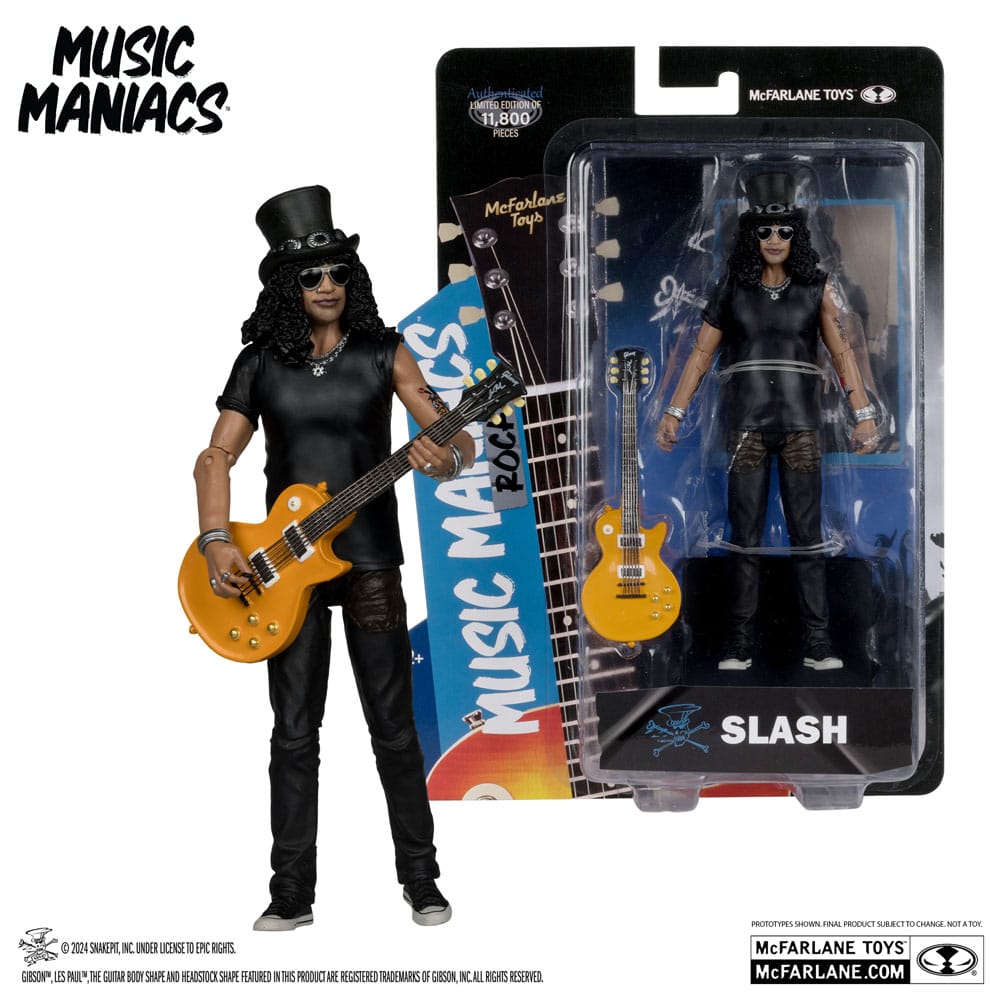 Music Maniacs Rock Action Figure Slash 15 cm