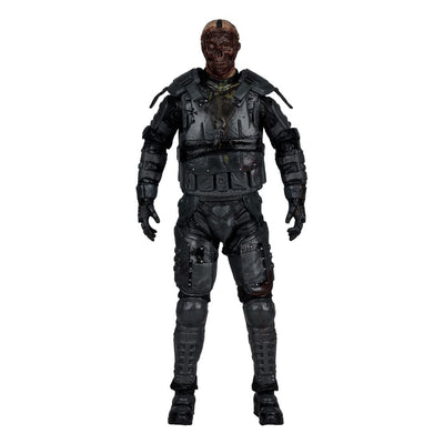 The Walking Dead  Action Figure Gas Mask Zombie (Season 4) 13 cm