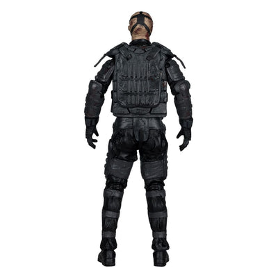 The Walking Dead  Action Figure Gas Mask Zombie (Season 4) 13 cm
