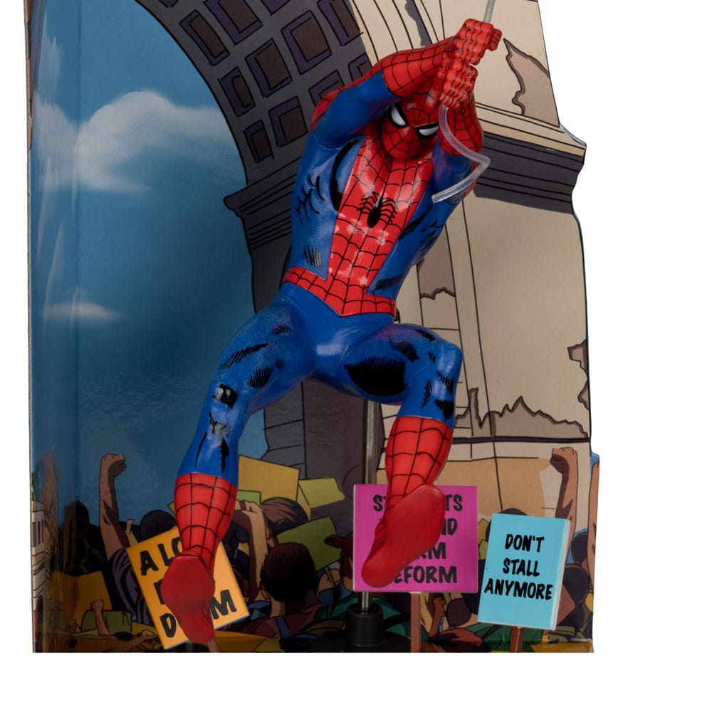 Marvel Collection PVC Statue 1/10 Spider-Man (The Amazing Spider-Man #68) (Gold Label) 15 cm - Damaged packaging